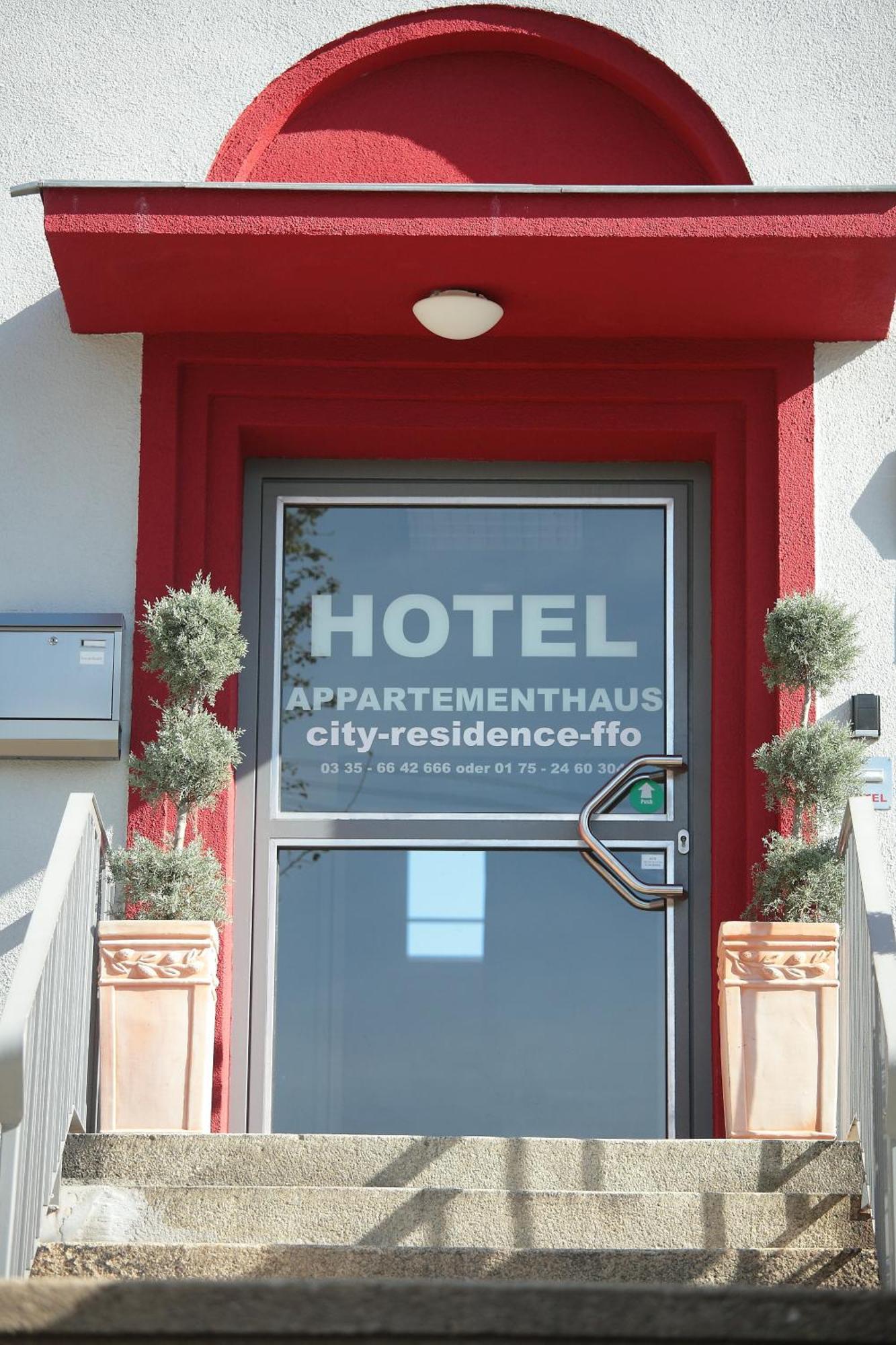 City Residence Hotel Frankfurt Oder Bahnhof Exteriör bild